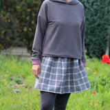 Schnittmuster Hoodie/Kleid/Rock GREDING Gr. 34-56 : - Sewando