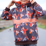 Schnittmuster Hoodie Weite Brise