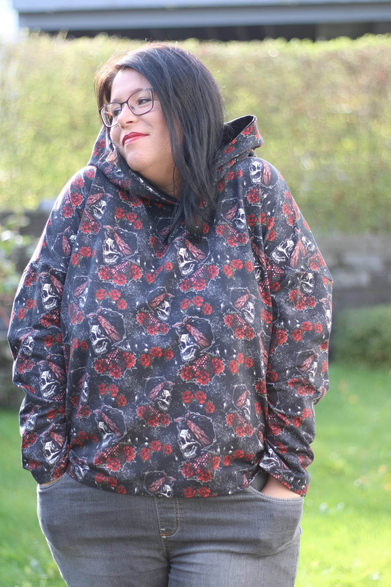 Schnittmuster Hoodie GREDING Gr. 34-56 : - Sewando