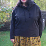Schnittmuster Hoodie/Kleid/Rock GREDING Gr. 34-56 : - Sewando