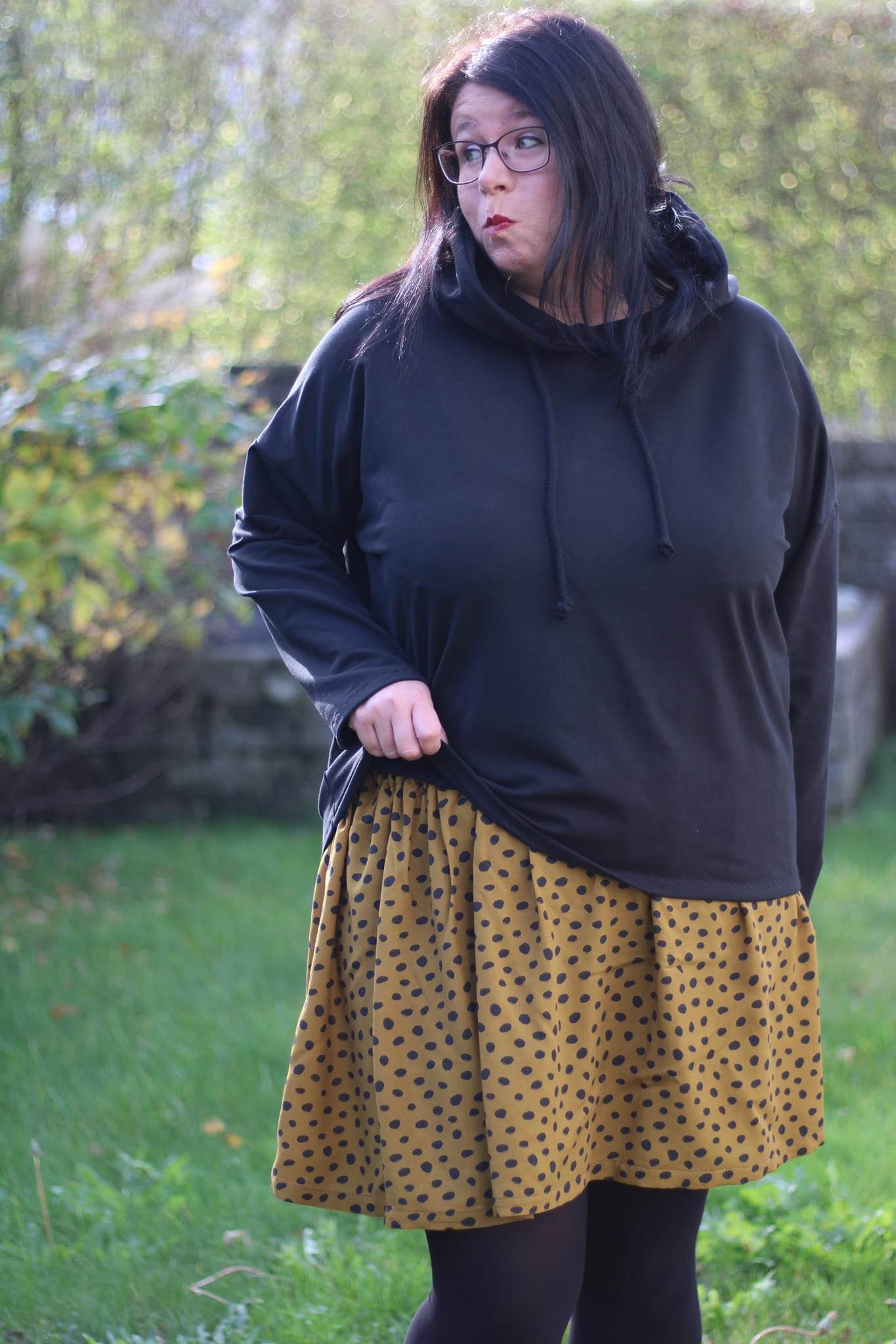 Schnittmuster Hoodie GREDING Gr. 34-56 : - Sewando