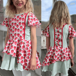 Schnittmuster Kleid AppleJuicy Gr. 80 bis 152 - Sewando