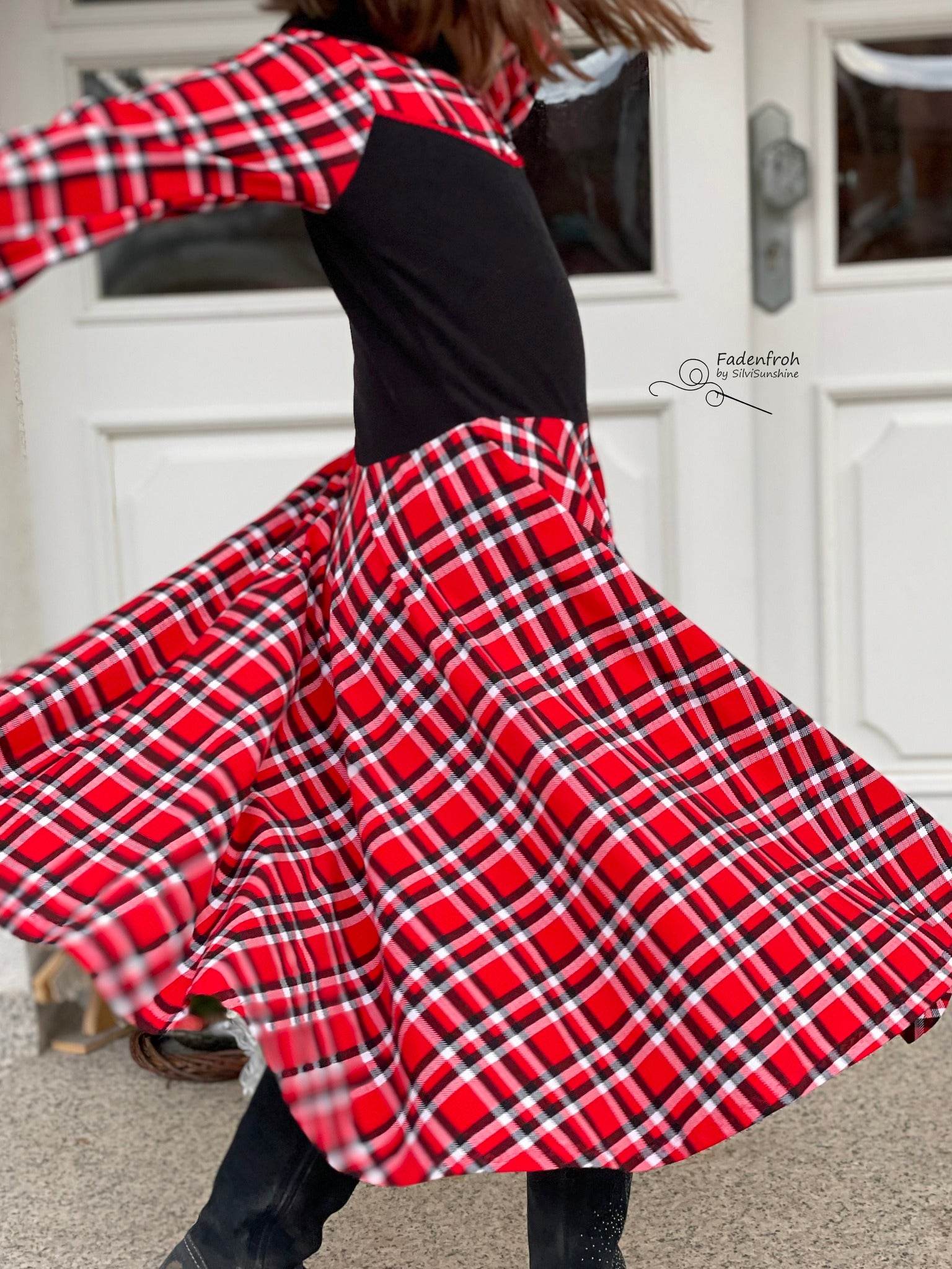 Schnittmuster Kleid Alianda Gr. 80 bis 152 - Sewando
