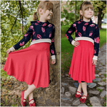 Schnittmuster Kleid Becky Gr. 80 bis 152 - Sewando