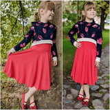 Schnittmuster Kleid Becky Gr. 80 bis 152 - Sewando