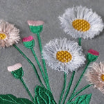Stickdatei Gänseblümchen Fransen, Daisy, Rahmen 13x18 cm (4.94 x 6.11'') - Sewando