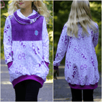 Schnittmuster Hoodie Bubble Gr. 80 bis 152 - Sewando