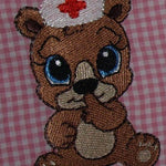 Stickdatei Teddy U-Heft Impfpass In the Hoop 625/T1 - Sewando