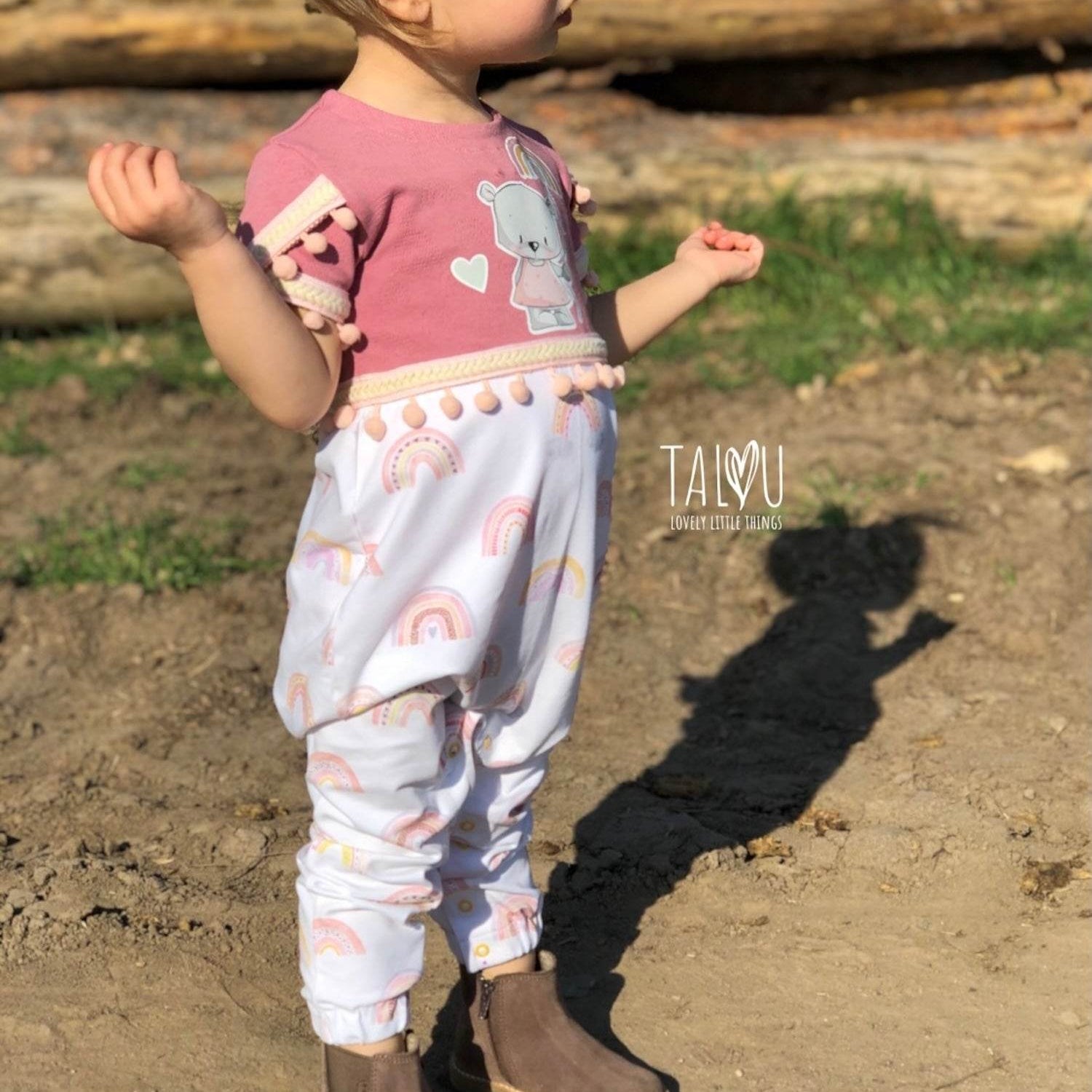 Schnittmuster Pippas Jumpsuit Gr. 74-116 - Sewando