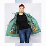 AMELIA - FEMININER MANTEL - EBOOK - 32-46 - Sewando