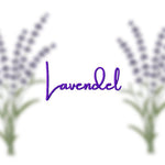 Stickdatei Lavendel, inkl. Schriftzug im Satinstich, Rahmen 13x18 cm (3.60 x 6.49'') - Sewando