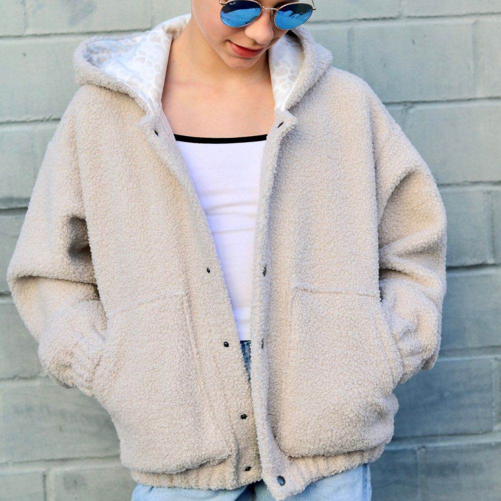 Schnittmuster oversize Jacke Harley Maxi Gr.122-176 - Sewando