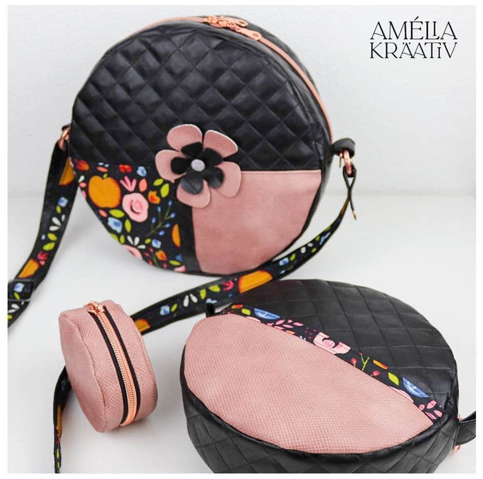 ohMilli Big * Taschen - Schnittmuster - eBook * Round-Circlebag - Crossbodybag - Sewando