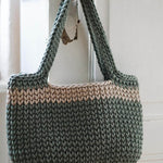 PDF DEUTSCHE Häkelanleitung Tasche Shopper Umhängetasche, Schultertasche, Strandtasche, Einkaufstasche - Sewando