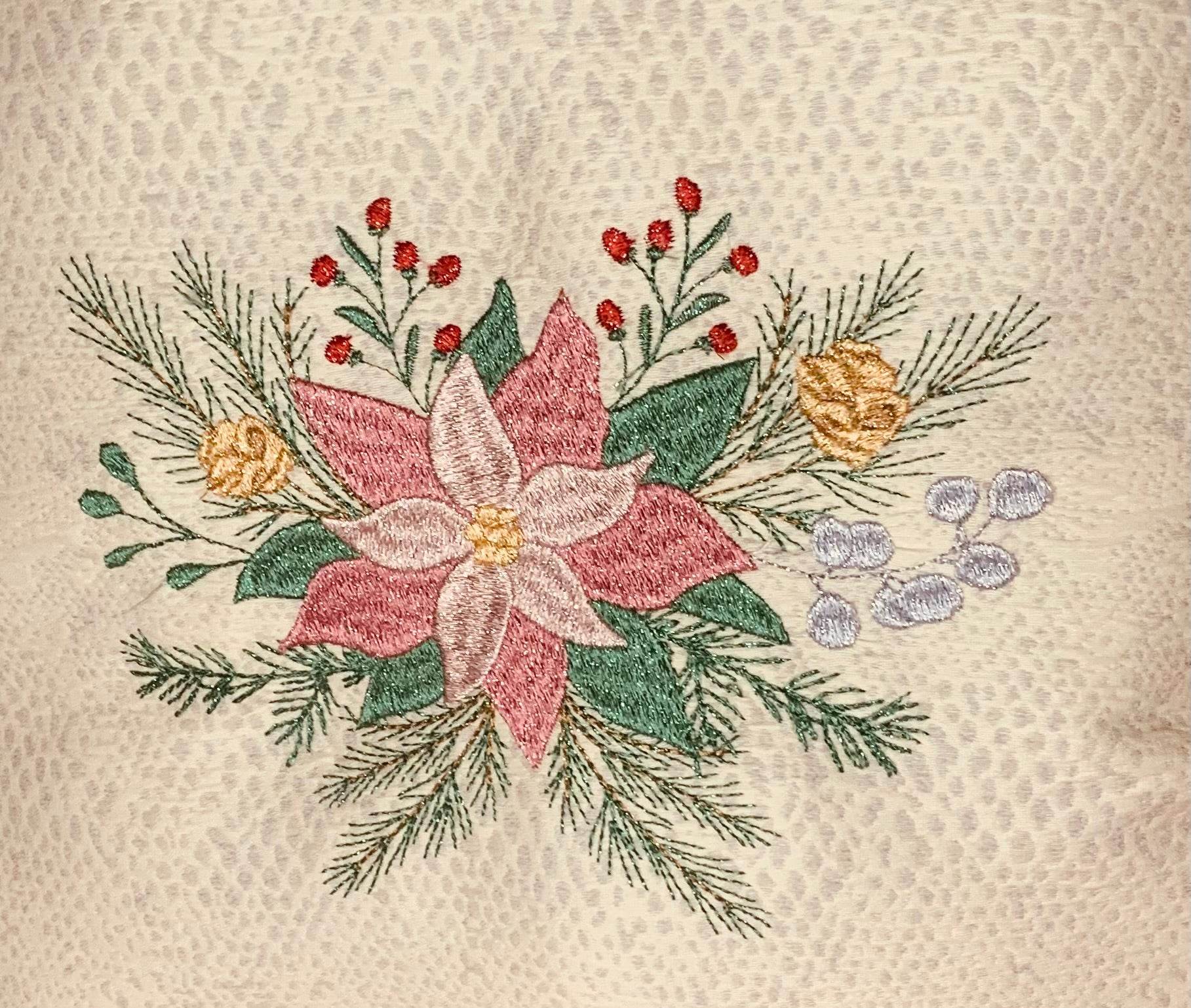 Stickdatei Weihnachten Weihnachtsstern Set 988 /2 13x18 - Sewando