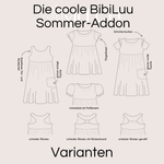 Bibi Luu Sommer-Addons Schnittmuster Gr. 80-140 - Sewando