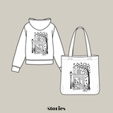 Plotterdatei SVG – Cozy Bookshop Corner | Herbst, Bücher & Café
