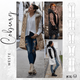 Schnittmuster Weste COBURG Gr. 34-52 : - Sewando