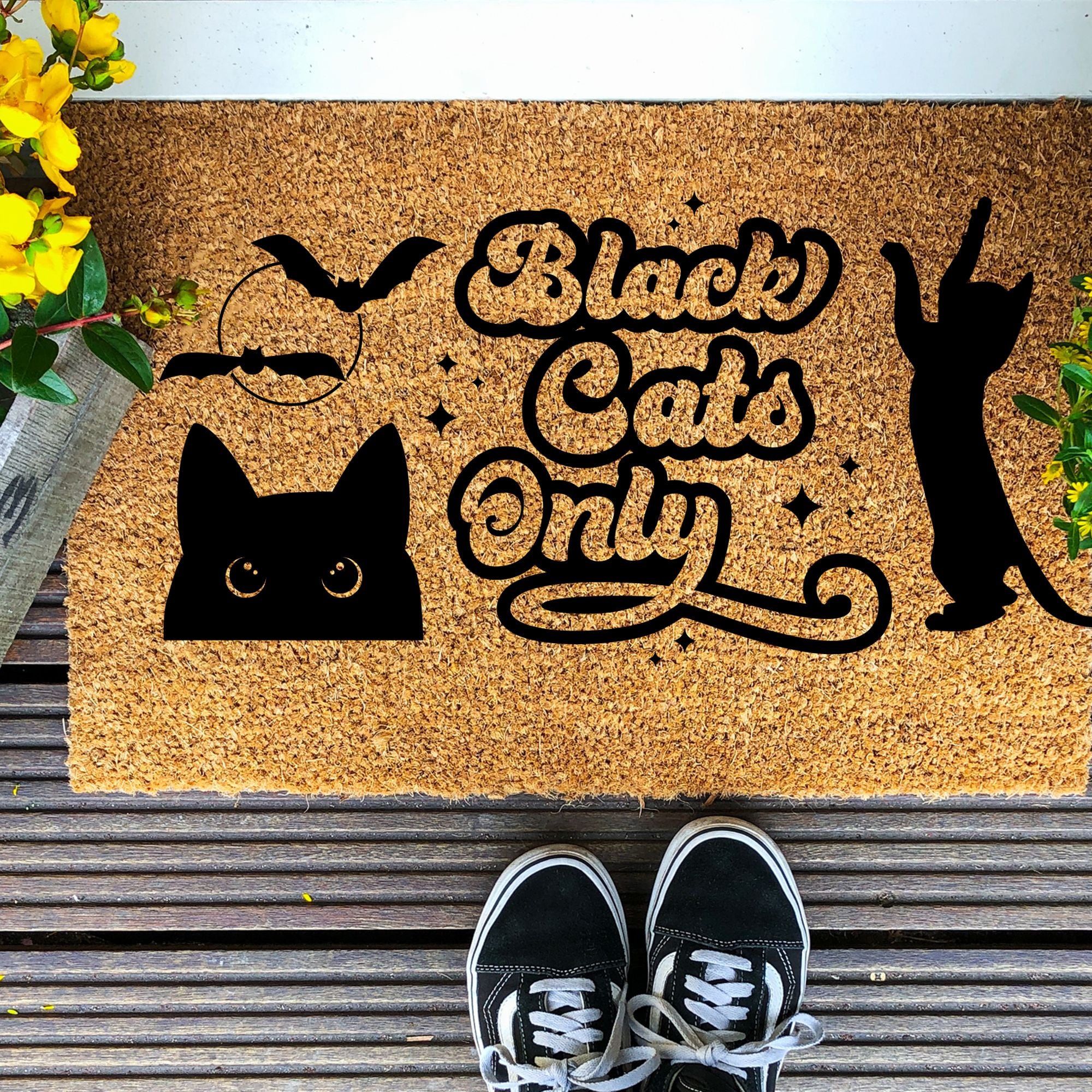Plotterdatei-Set „Spooky Season & Black Cats Only“ – Halloween Katzenmotive für T-Shirts, Deko & mehr - Sewando