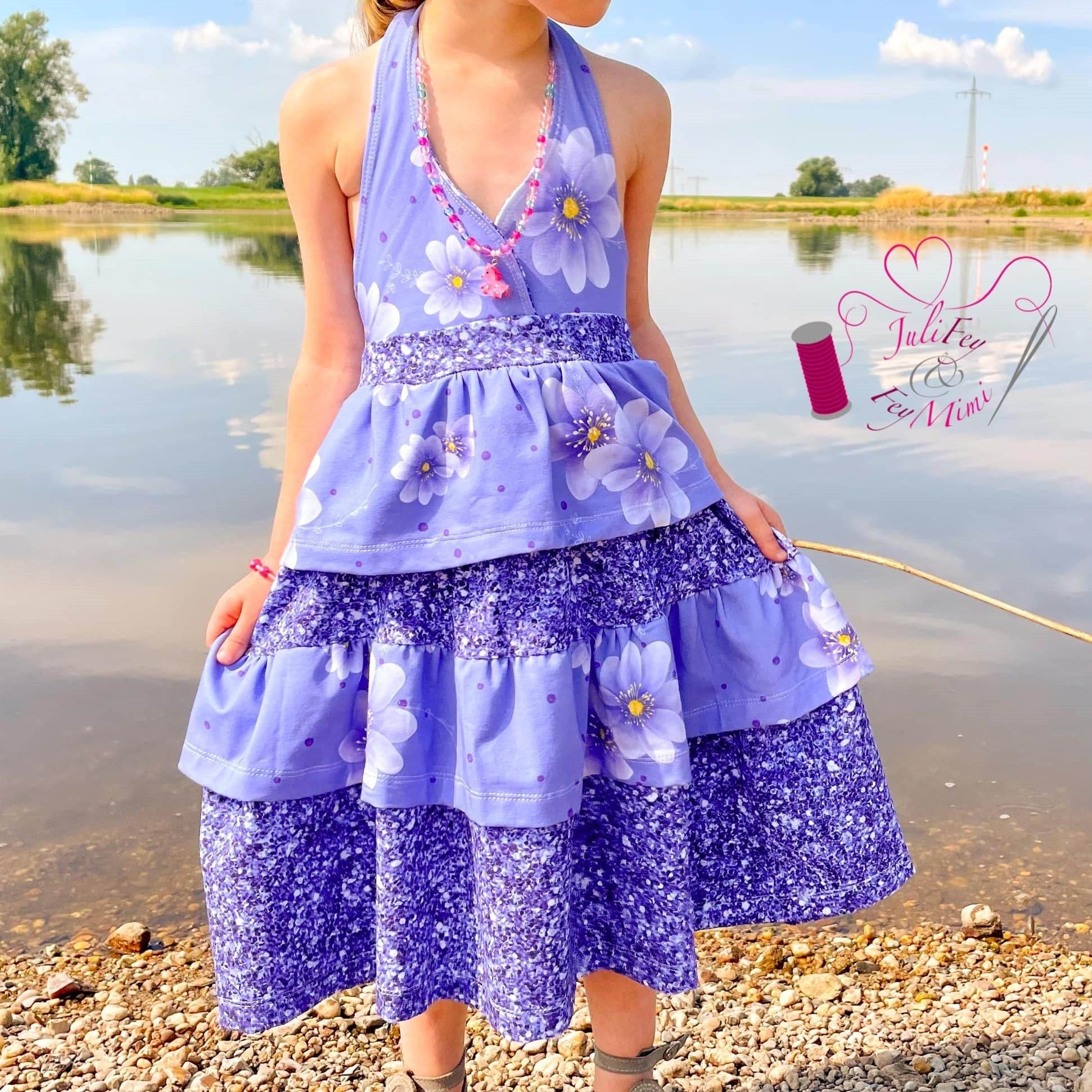 Schnittmuster Ariella MermaidDress Gr. 80 bis 152 - Sewando
