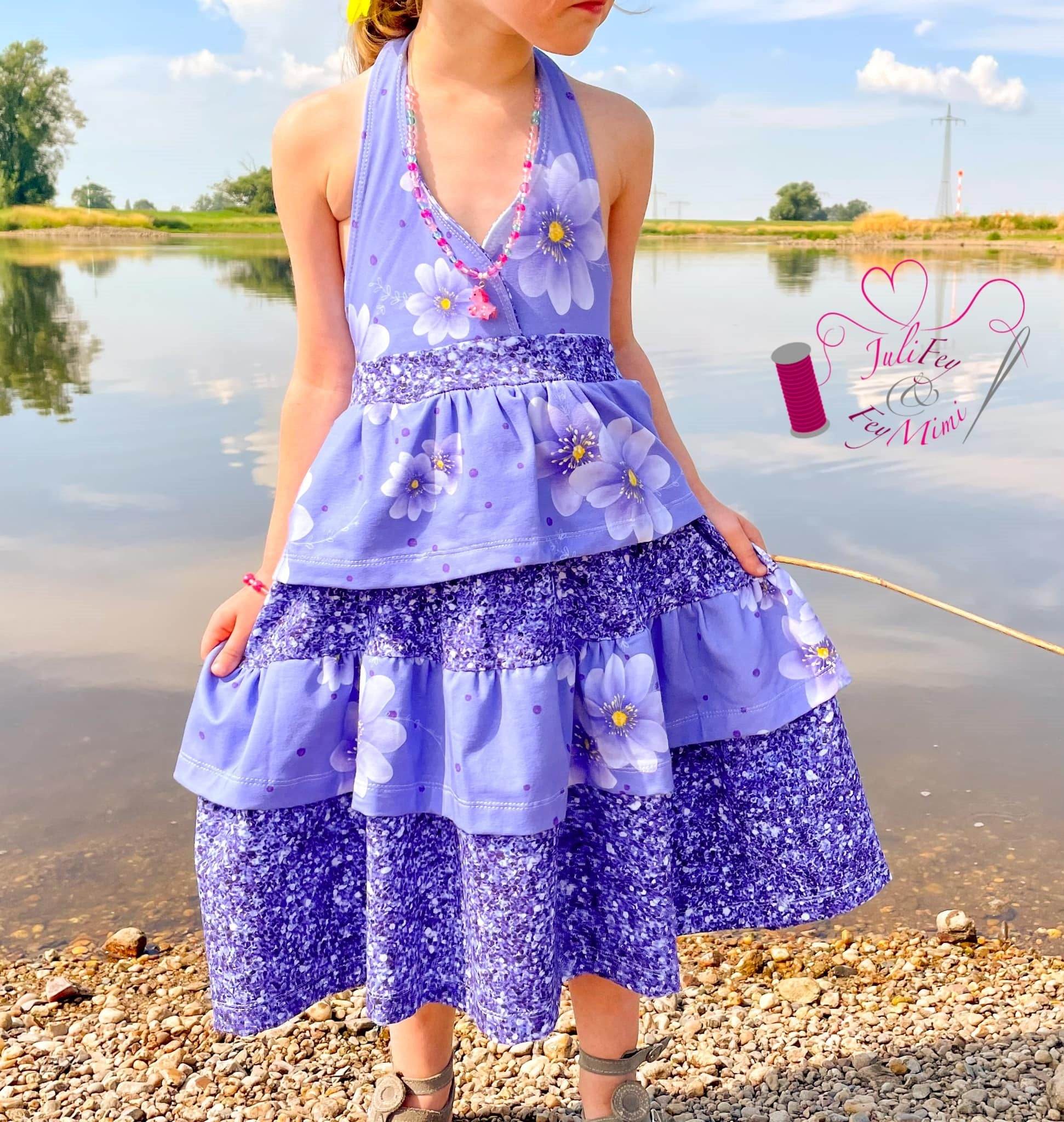 Schnittmuster Ariella MermaidDress Gr. 80 bis 152 - Sewando