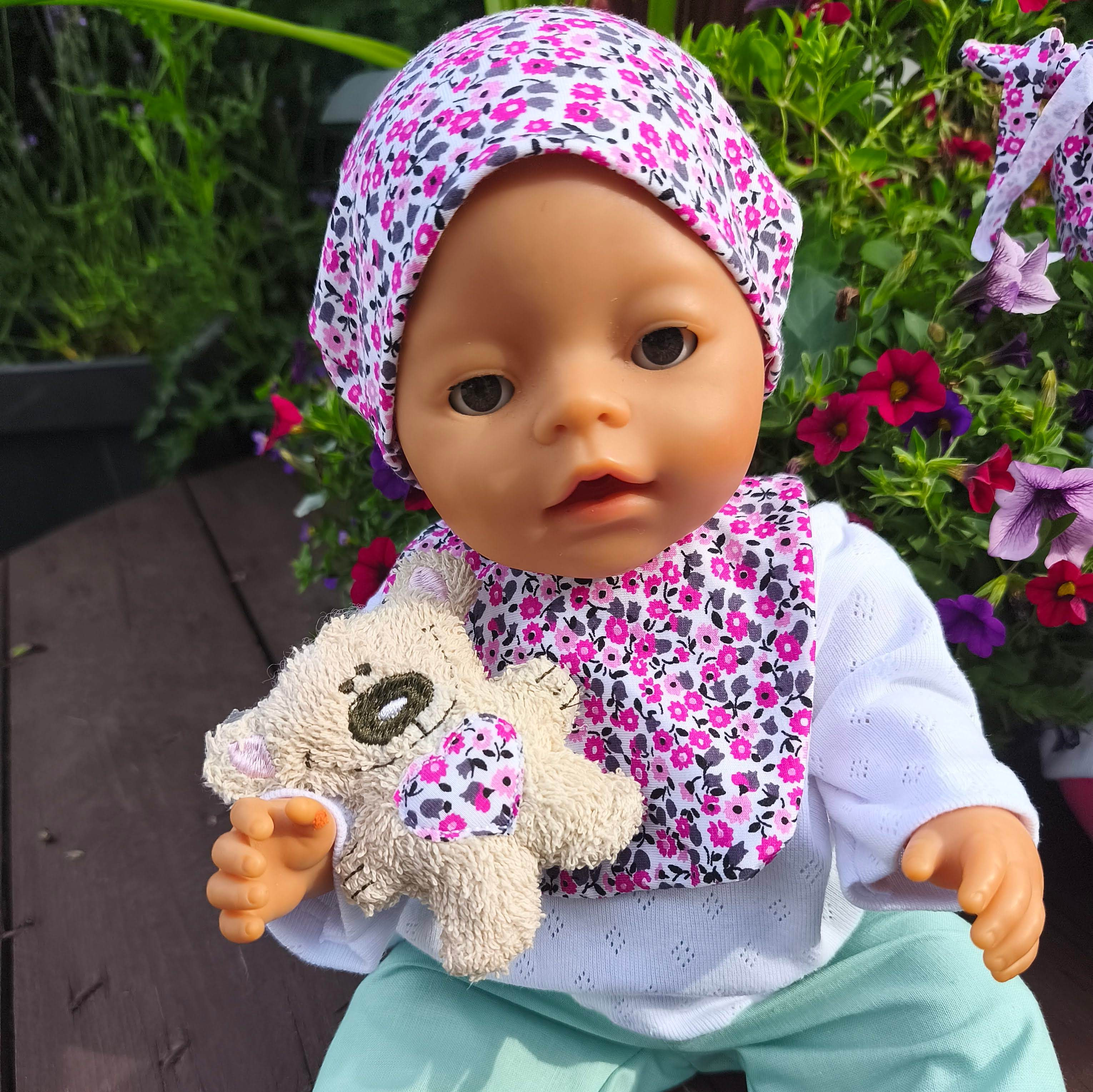Stickdatei Puppenkleidung für Baby Puppe ca. 43cm Set 2550 - Sewando