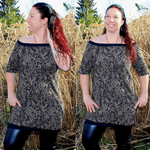 Schnittmuster Pullover/ Kleid Auria Gr. 32 bis 54 - Sewando