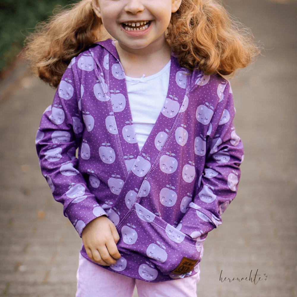 Schnittmuster Mini Hoodie bequem Gr. 104 - 164 - Sewando