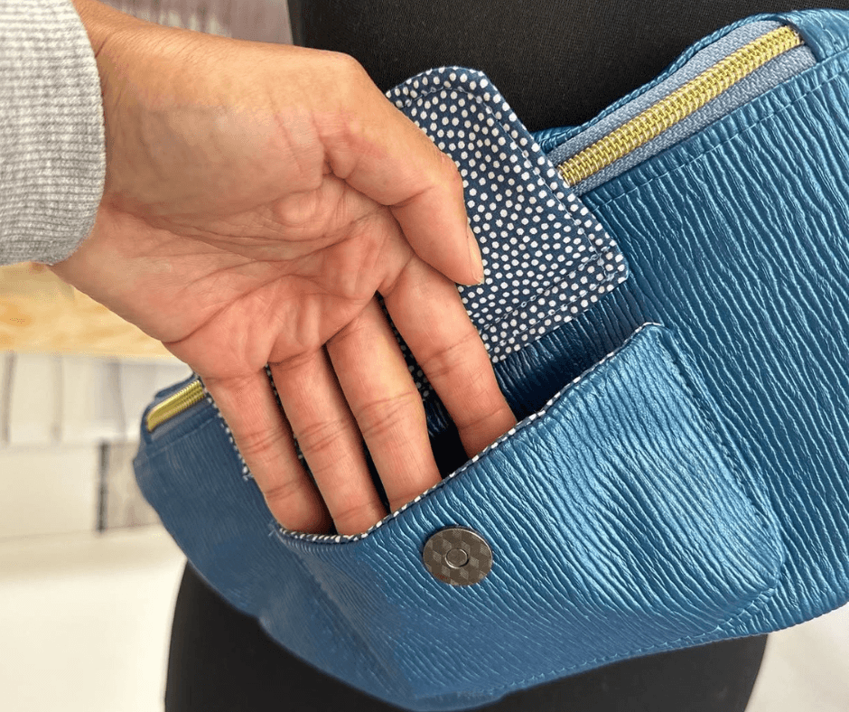 Schnittmuster Bauchtasche ROXY eBook mit Videonähanleitung : - Sewando
