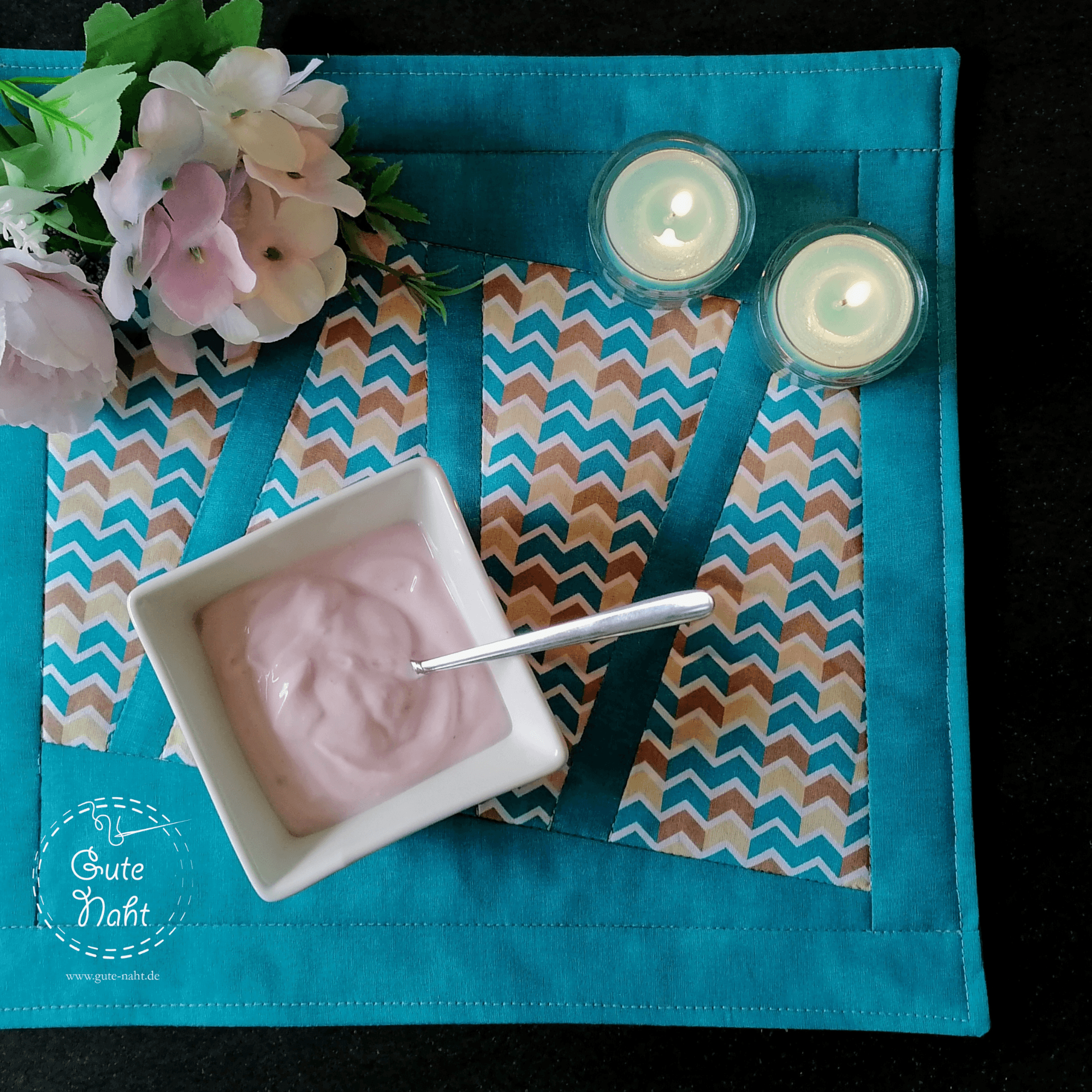 Schnittmuster Patchwork Tischläufer, Kissen Projekt TrapezKünstlerIn - Sewando