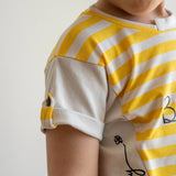 Schnittmuster T-Shirt Querulinda Gr. 80-164