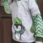 Schnittmuster Hoodie Schräger Vogel Gr. 74-140 - Sewando