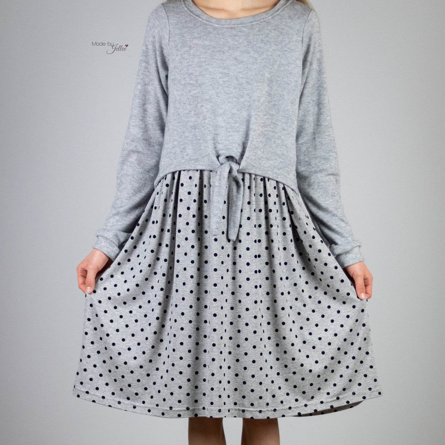 Schnittmuster Linchen Knotenkleid für Babys und Kinder A0/A4 Gr. 62 bis 156 - Sewando