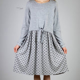 Schnittmuster Linchen Knotenkleid für Babys und Kinder A0/A4 Gr. 62 bis 156 - Sewando