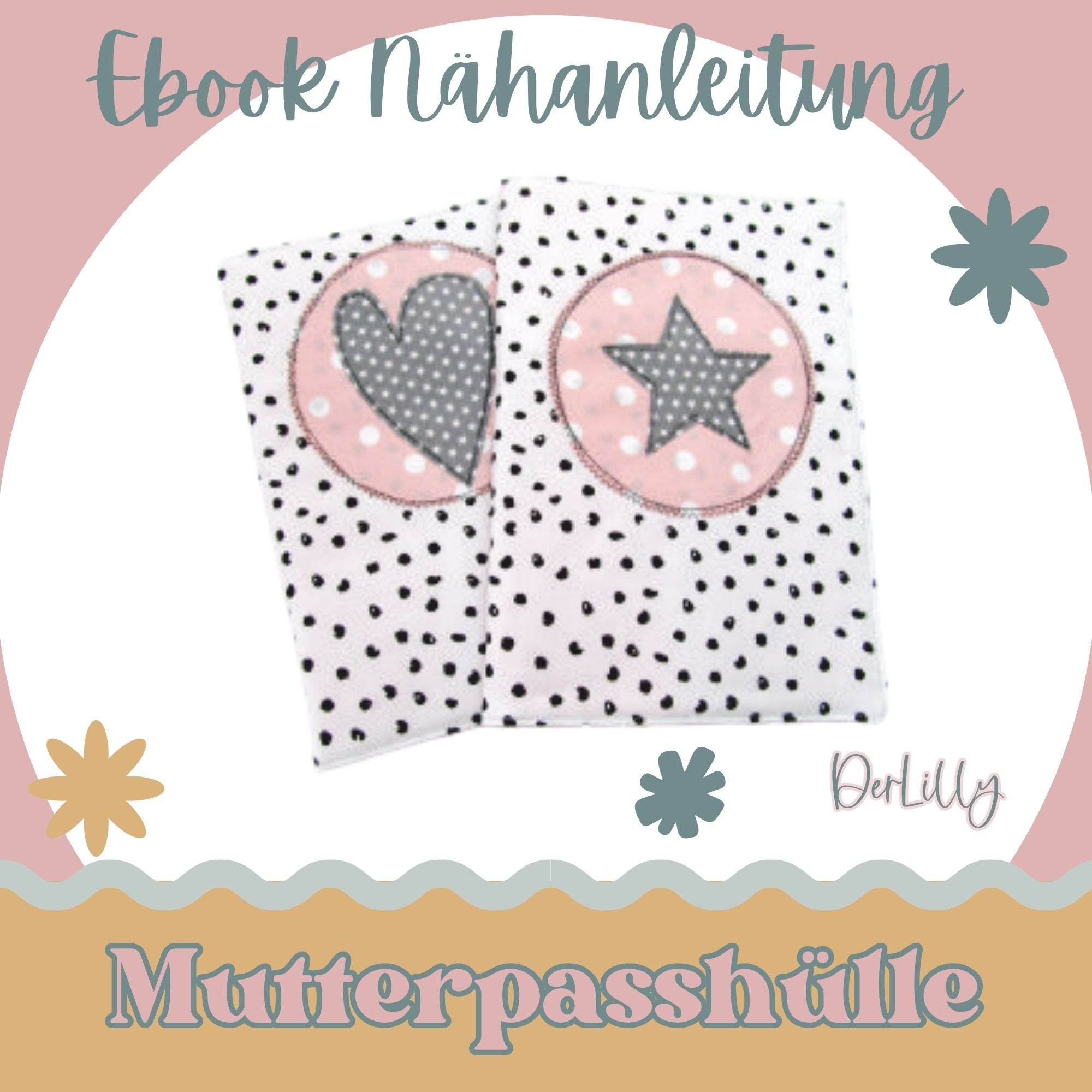 Ebook Nähanleitung Mutterpassshülle - Sewando