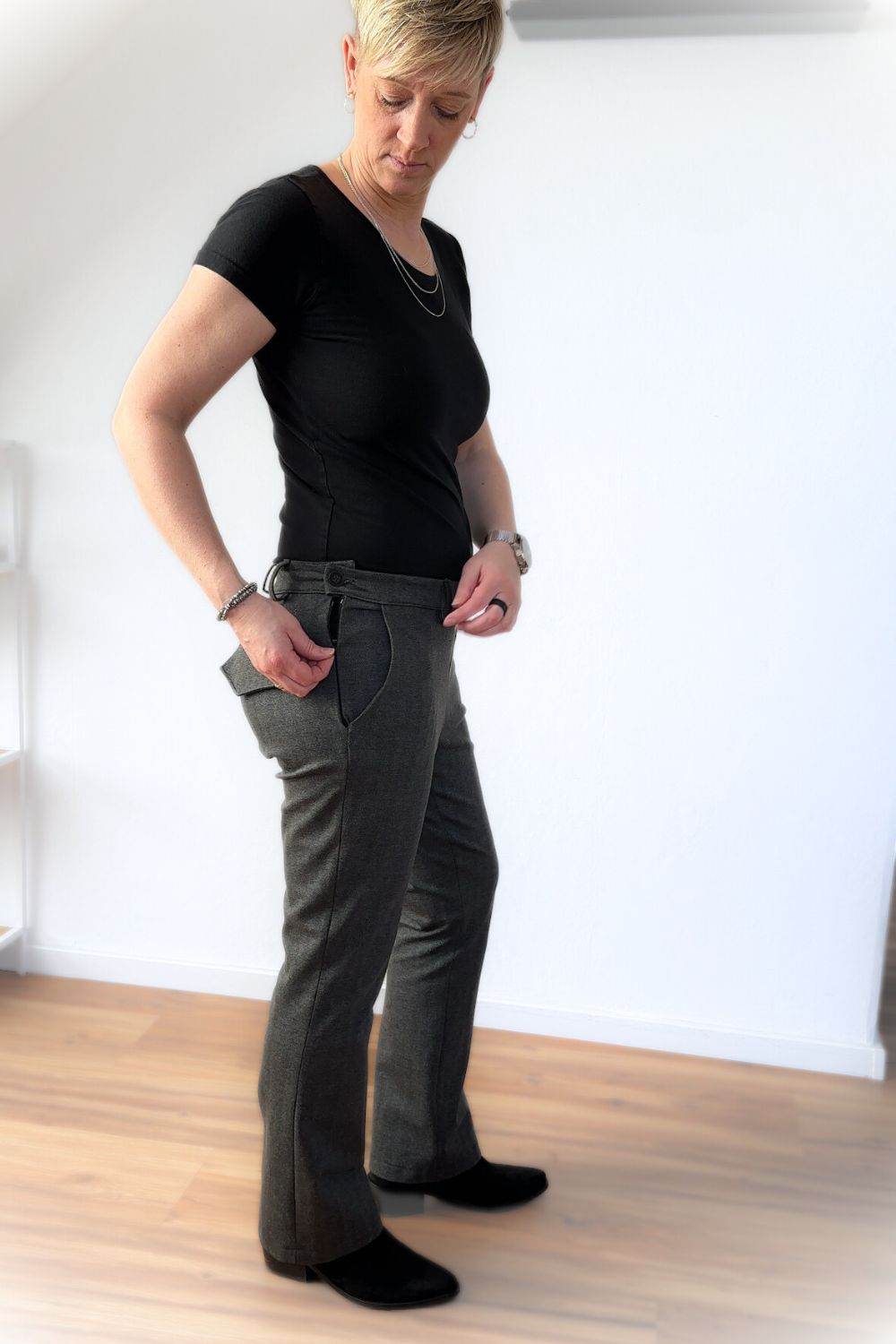 E-Book und Schnittmuster | Hose mit Reissverschluss Gr. 34-46 - Sewando