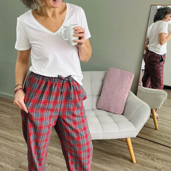 Schnittmuster Pyjamahose Unisex Gr. XS-XXL - Sewando