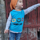 Schnittmuster Hoodie Winter-Tadeo Gr. 74-140 - Sewando
