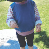 Lieblingsstück – der mitwachsende Pullover | PDF-Schnittmuster für Kinder - Enlisch