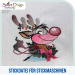 STICKDATEI - FREUNDLICHER DANCER RENTIER - Sewando
