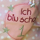 Stickdatei Zahl, Zahlen " Ich bin schon .. " ab 10x10  Geburtstag Set 572