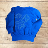 Stickdatei Schneeflocke XXL Set - Outline, 3D Trapunto und In the Hoop 25105