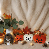 Stickdatei Herbst - Kürbis mit Gesicht in 6 Größen In the Hoop Set 26136