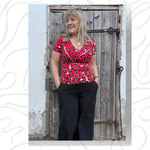 Annea - RIPP-WICKELSHIRT - EBOOK - 32-46 Schnittmuster - Sewando
