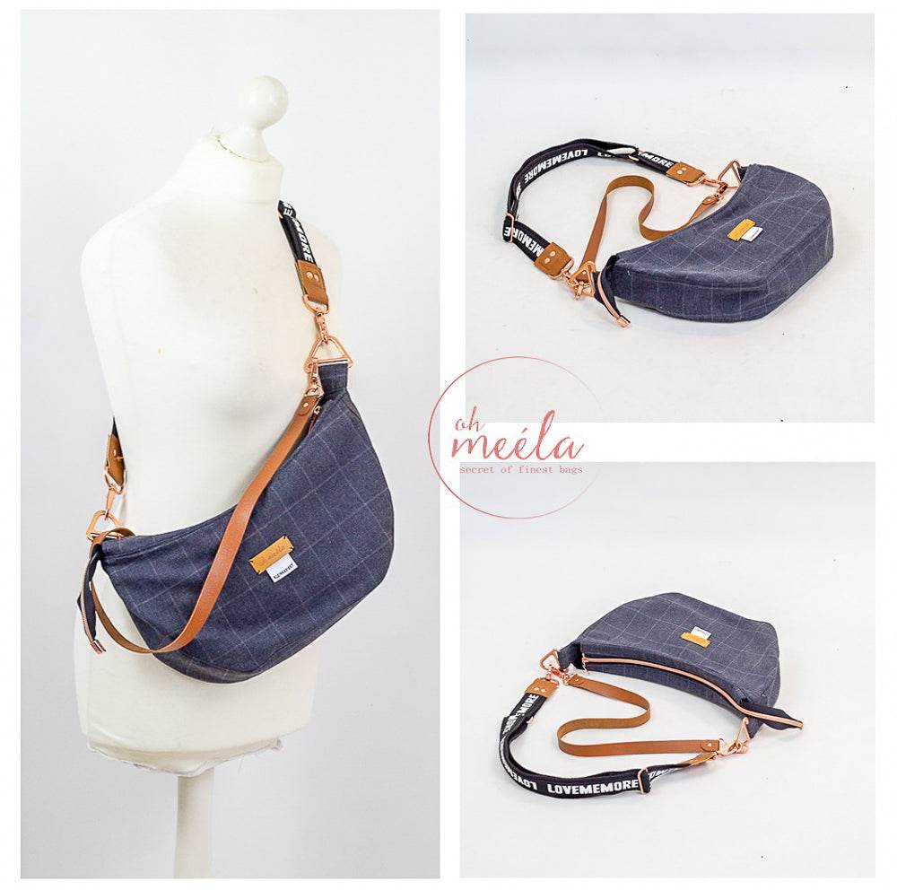 ohTrudi Mini-Midi-Big * Taschen - Schnittmuster - Kombi-eBook * Crossbodybag - Bananentasche in 3 Größen - Sewando