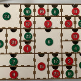 *3 mm 24 Schubladen Kästchen (Adventskalender)* Laserdatei
