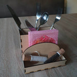 Basteln *3 mm Besteckbox* Laserdatei - Sewando