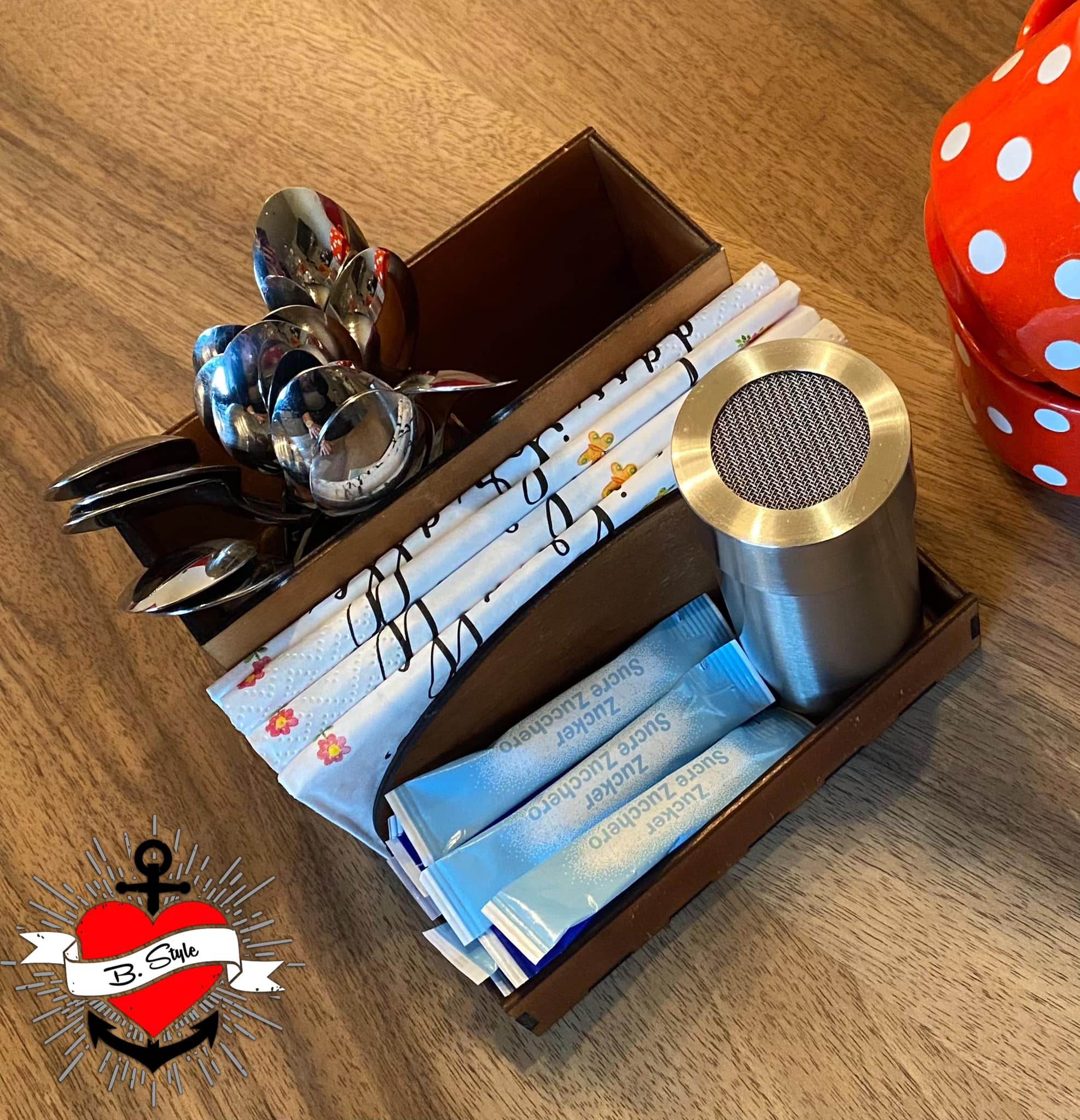 Basteln *3 mm Besteckbox* Laserdatei - Sewando