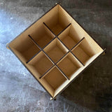 *3 mm Box mit ver. Teilern* Laserdatei - Sewando