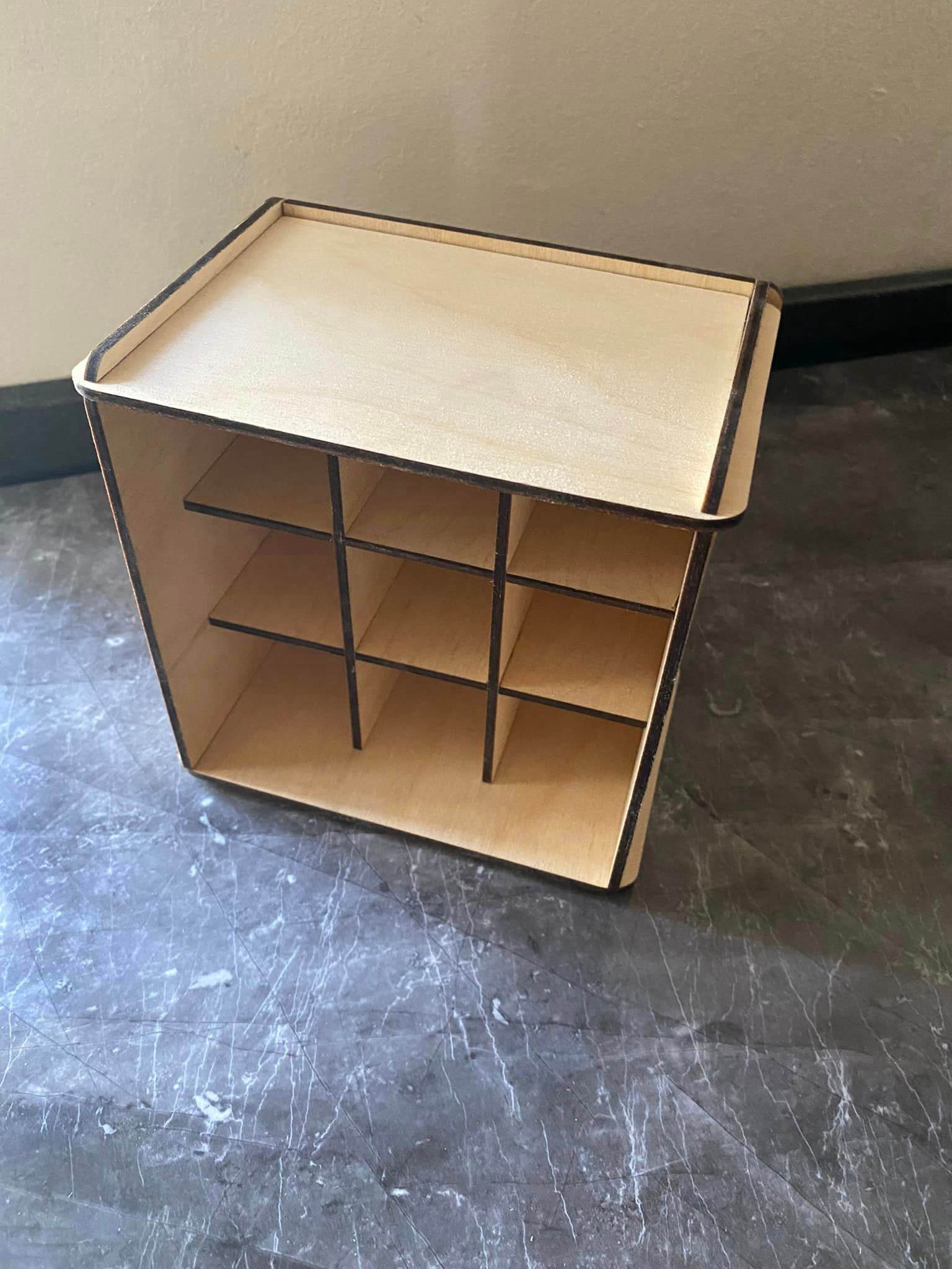 *3 mm Box mit ver. Teilern* Laserdatei - Sewando